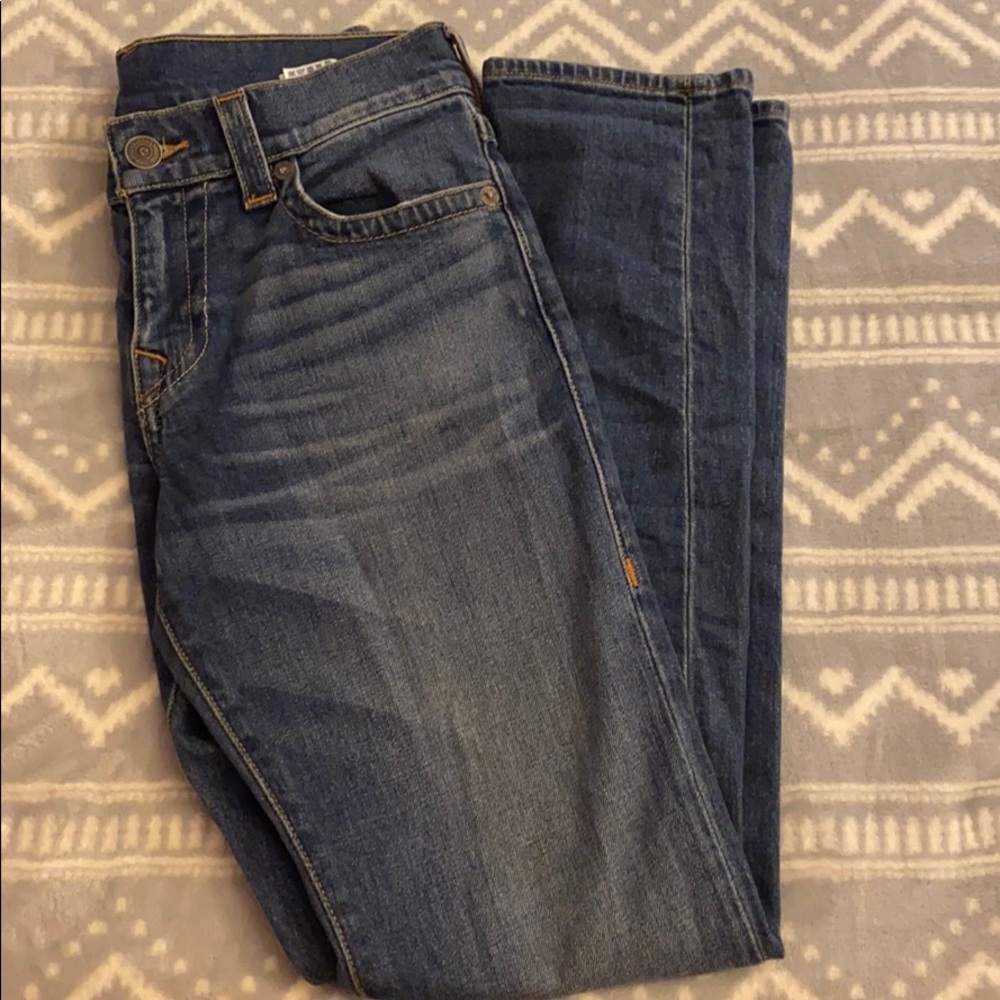 MENS True Religion relaxed slim jeans